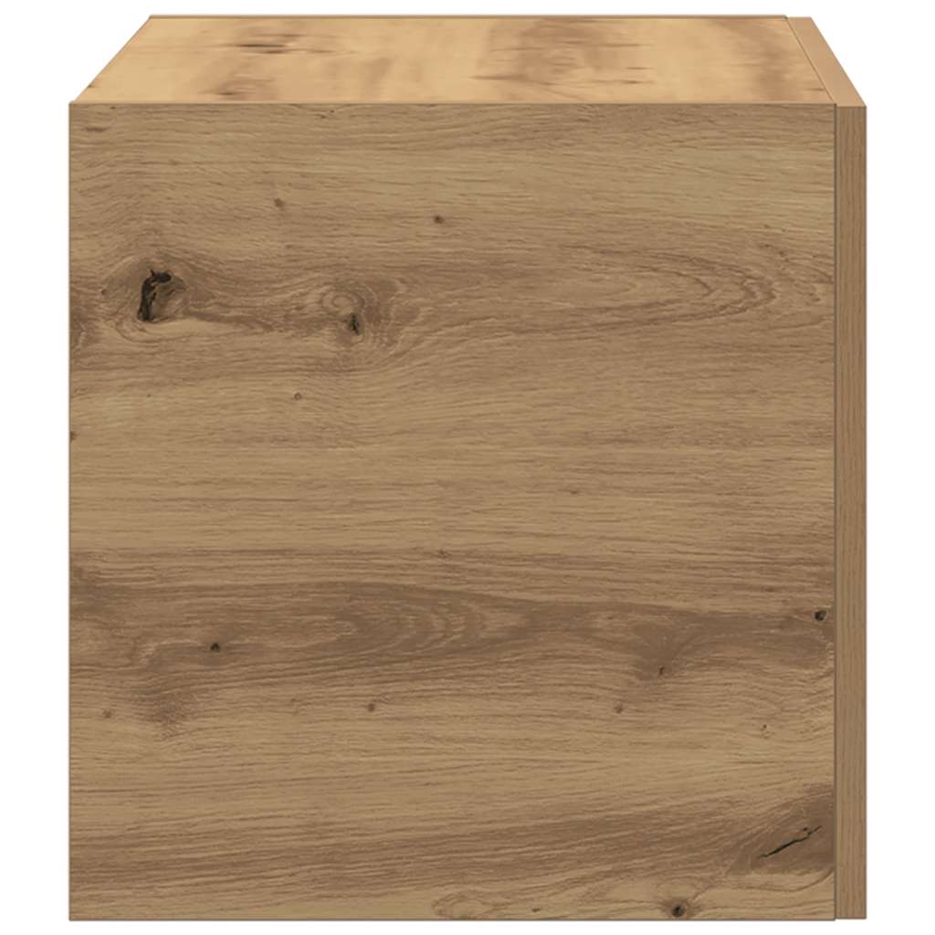 Wall Cabinet Artisan Oak 80x39x40 cm Engineered Wood