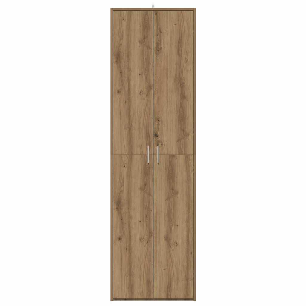 Hallway Wardrobe Artisan Oak 55x25x189 cm Engineered Wood