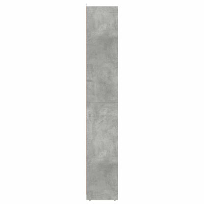 Bathroom Cabinet Concrete Grey 30x30x183.5 cm Engineered Wood