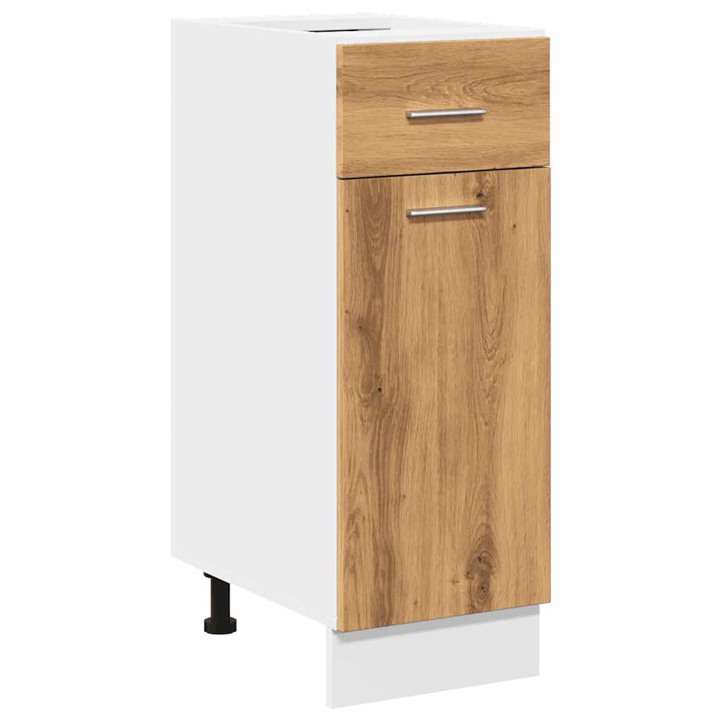 Drawer Bottom Cabinet Artisan Oak 30x46x81.5 cm Engineered Wood