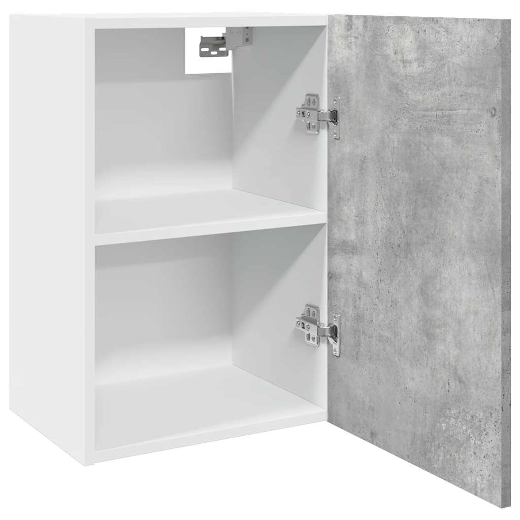 Hanging Cabinet Concrete Grey 40x31x60 cm Engineered Wood