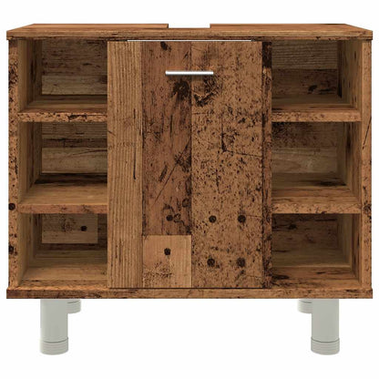 Bathroom Cabinet Old Wood 60x32x53.5 cm Engineered Wood