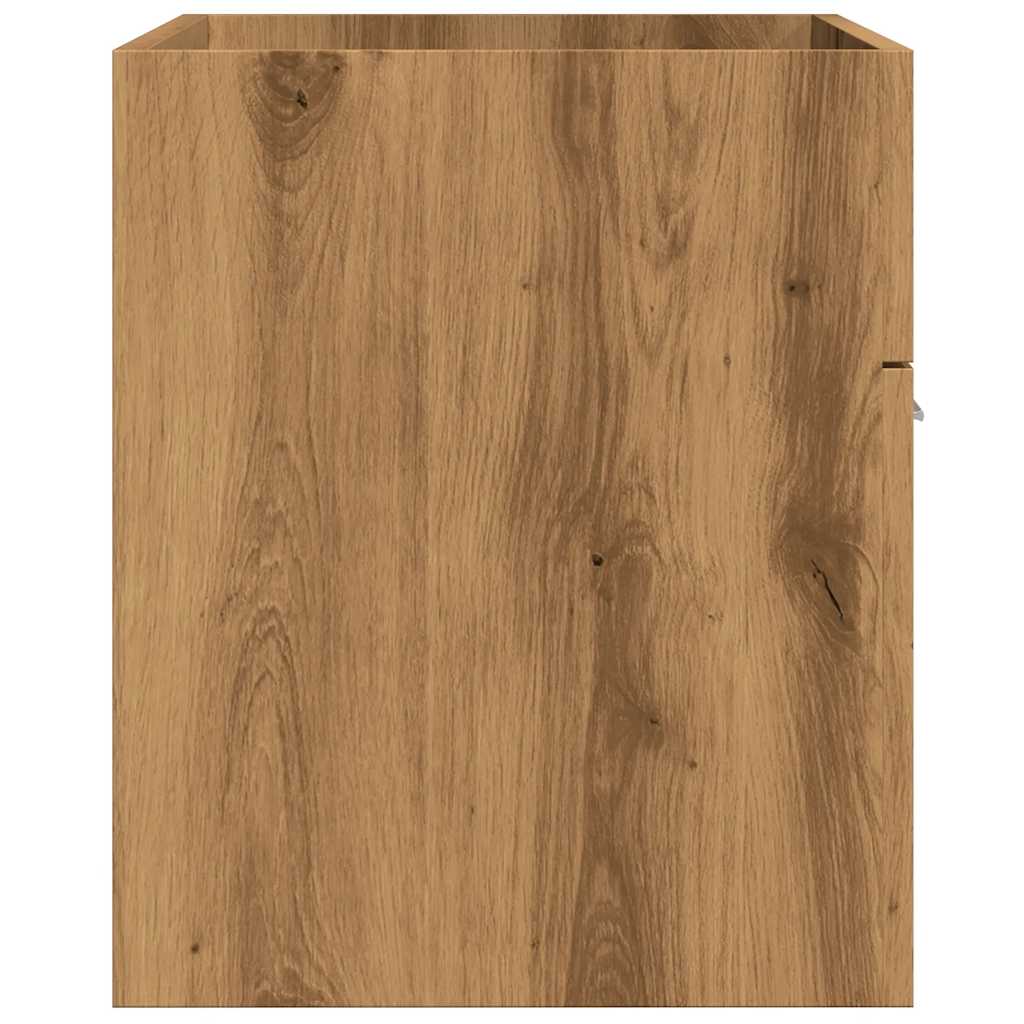 Bathroom Sink Cabinet Artisan Oak 80x38.5x46 cm Engineered Wood