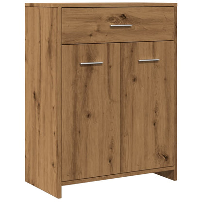 Bathroom Cabinet Artisan Oak 60x33x80 cm Engineered Wood