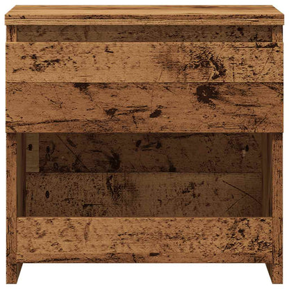 Bedside Cabinet Old Wood 40x30x39 cm Engineered Wood