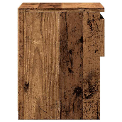 Bedside Cabinet Old Wood 40x30x39 cm Engineered Wood