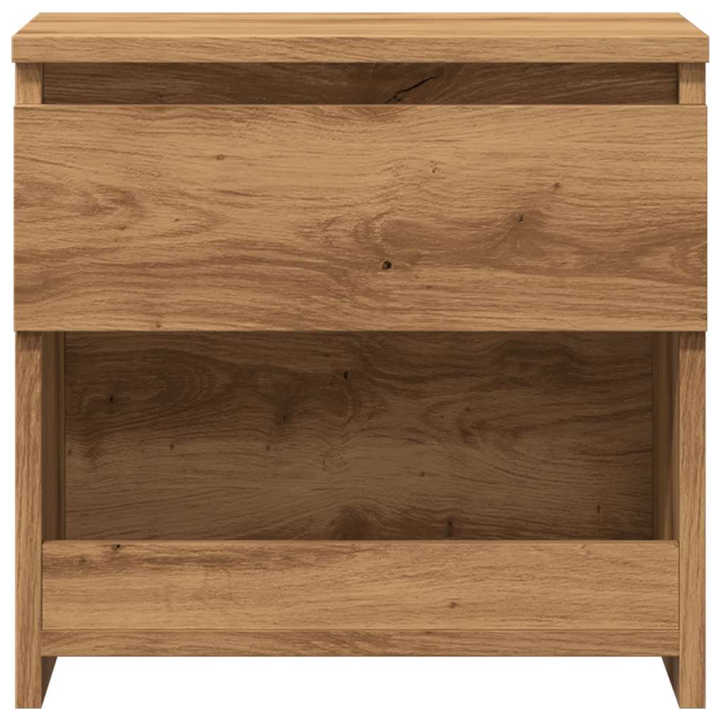 Bedside Cabinet Artisan Oak 40x30x39 cm Engineered Wood