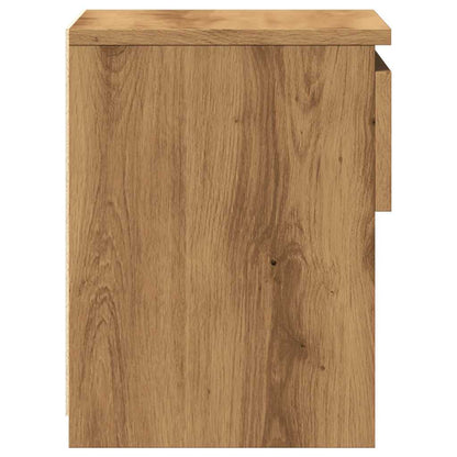 Bedside Cabinets 2 pcs Artisan Oak 40x30x39 cm Engineered Wood