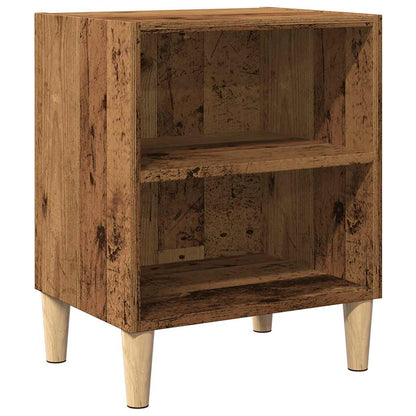 Bedside Cabinet Old Wood 40x30x50 cm Engineered Wood