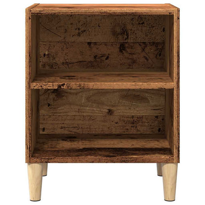 Bedside Cabinet Old Wood 40x30x50 cm Engineered Wood