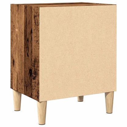 Bedside Cabinet Old Wood 40x30x50 cm Engineered Wood