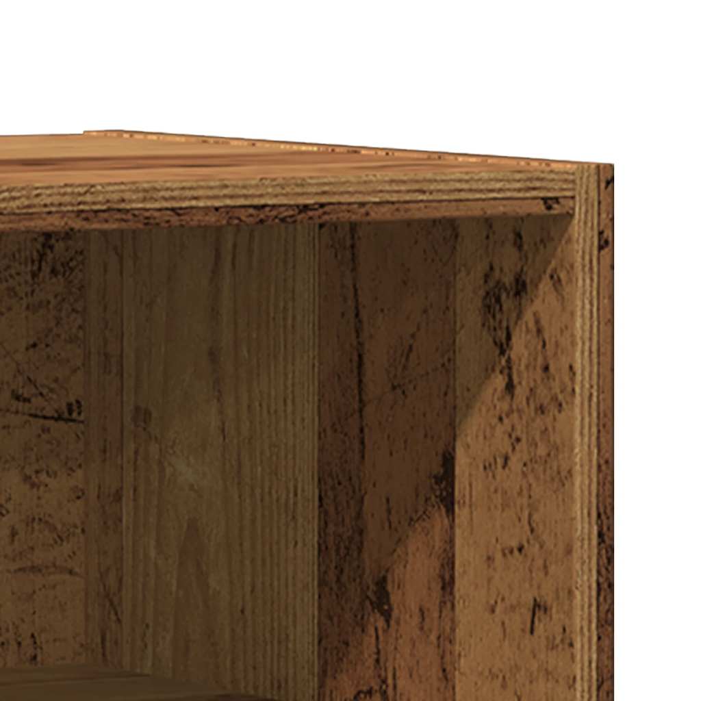 Bedside Cabinet Old Wood 40x30x50 cm Engineered Wood