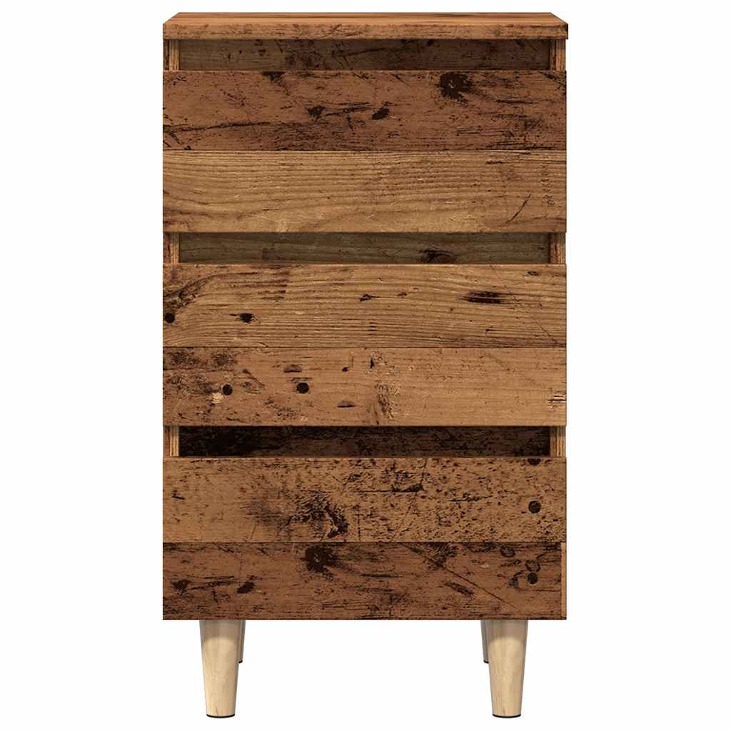 Bedside Cabinet Old Wood 40x35x69 cm Engineered Wood