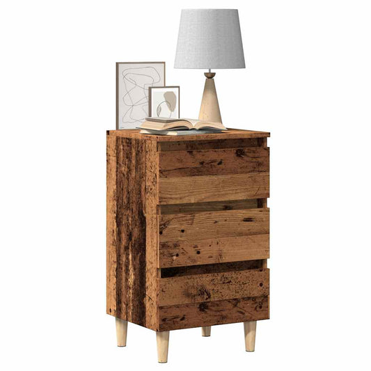 Bedside Cabinet Old Wood 40x35x69 cm Engineered Wood