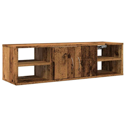 Wall Cabinet Old Wood 102x30x29 cm Engineered Wood