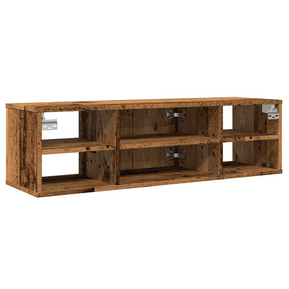 Wall Cabinet Old Wood 102x30x29 cm Engineered Wood