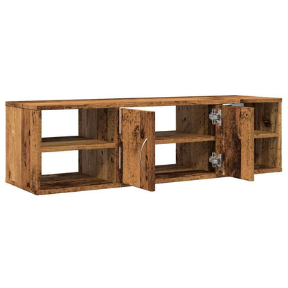 Wall Cabinet Old Wood 102x30x29 cm Engineered Wood