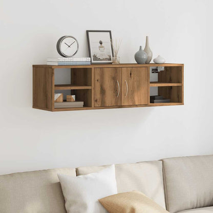 Wall Cabinet Artisan Oak 102x30x29 cm Engineered Wood