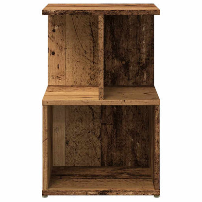 Bedside Cabinet Old Wood 35x35x55 cm Engineered Wood