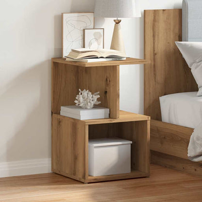 Bedside Cabinet Artisan Oak 35x35x55 cm Engineered Wood