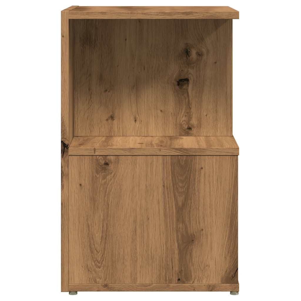 Bedside Cabinet Artisan Oak 35x35x55 cm Engineered Wood