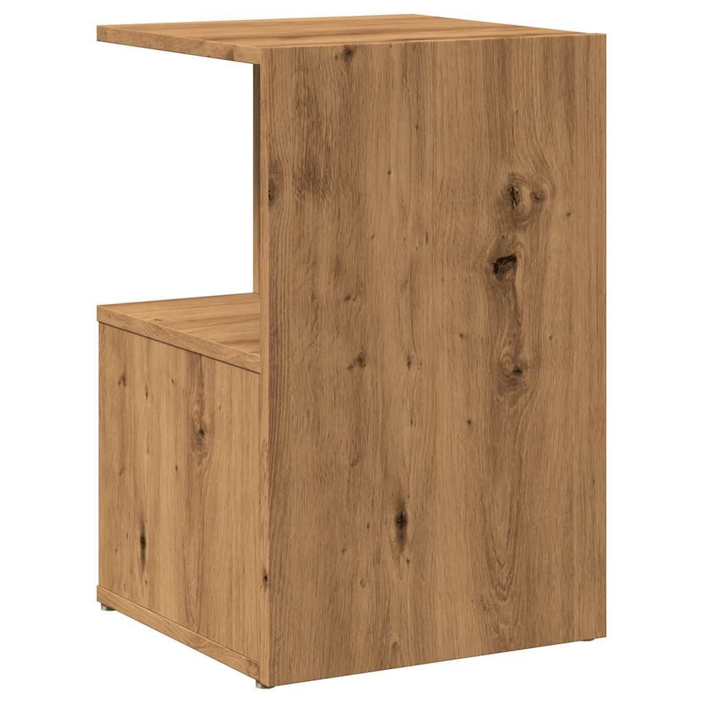 Bedside Cabinet Artisan Oak 35x35x55 cm Engineered Wood