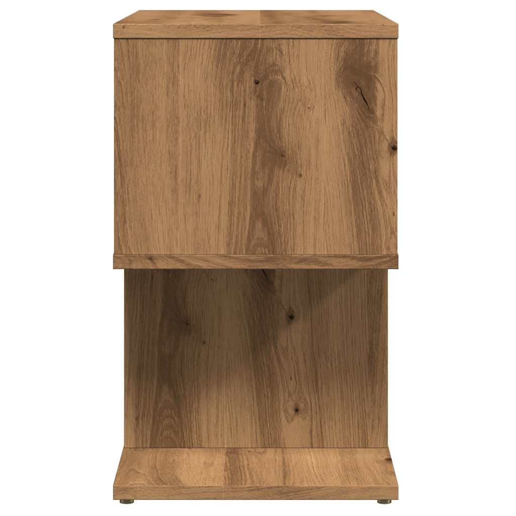 Bedside Cabinet Artisan Oak 50x30x51.5 cm Engineered Wood