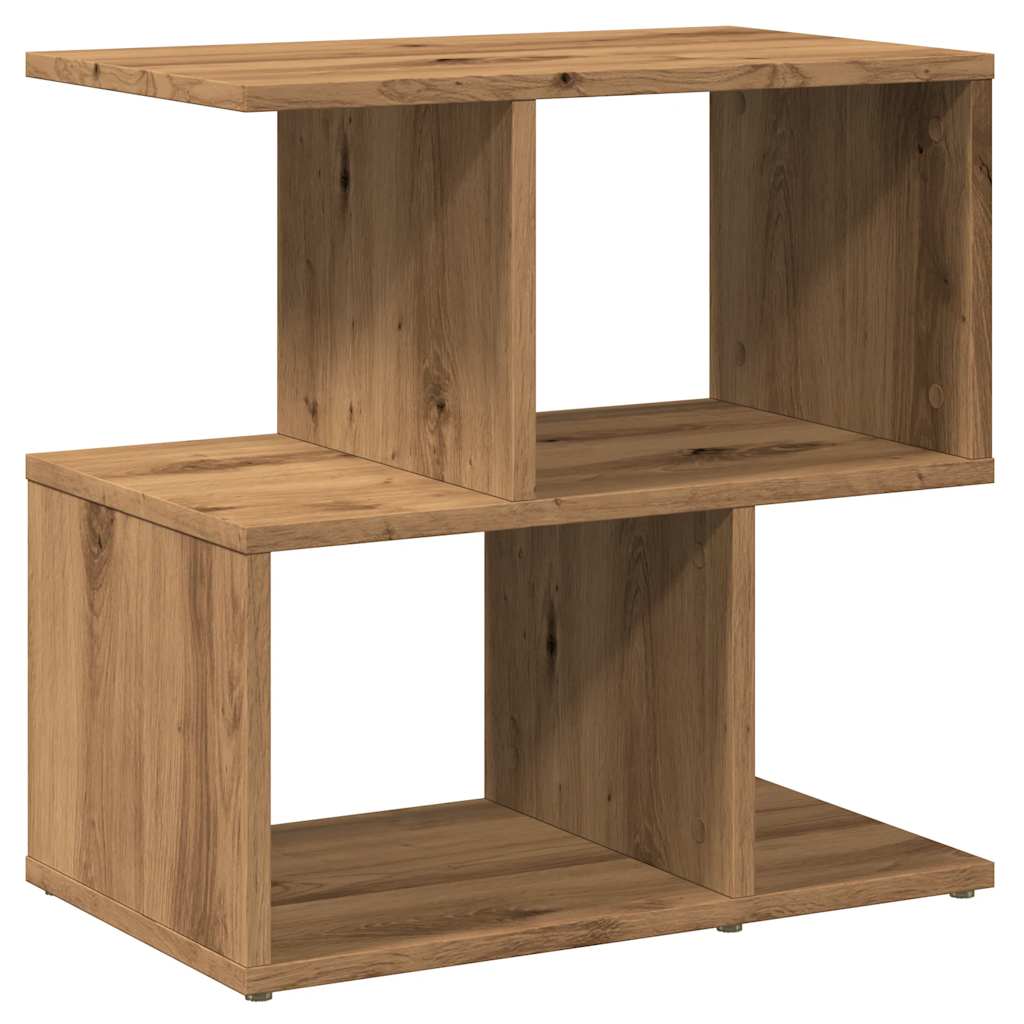 Bedside Cabinet Artisan Oak 50x30x51.5 cm Engineered Wood