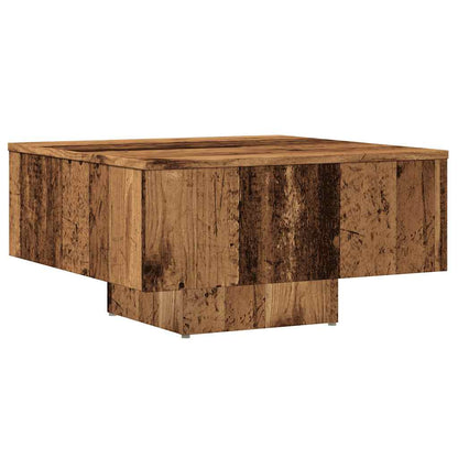 Coffee Table Old Wood 60x60x31.5 cm Engineered Wood