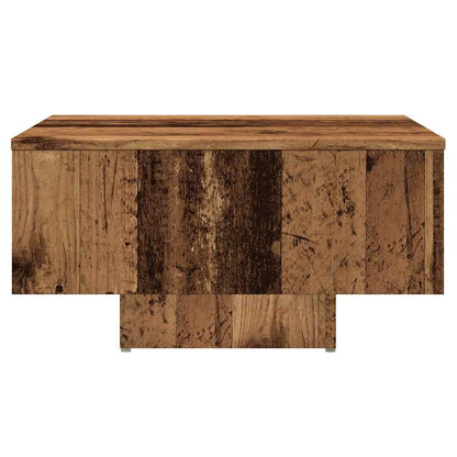 Coffee Table Old Wood 60x60x31.5 cm Engineered Wood