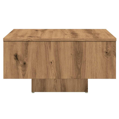 Coffee Table Artisan Oak 60x60x31.5 cm Engineered Wood