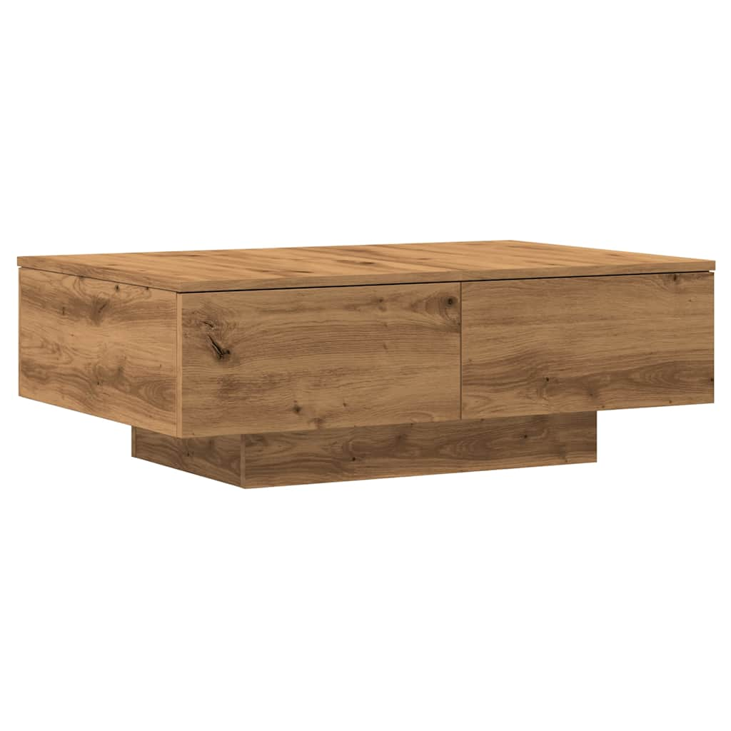 Coffee Table Artisan Oak 90x60x31 cm Engineered Wood