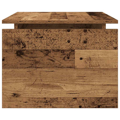 Coffee Table Old Wood 68x50x38 cm Engineered Wood