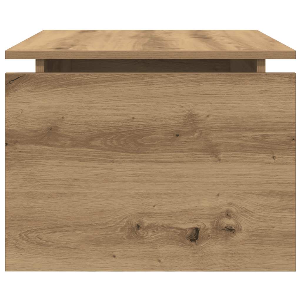 Coffee Table Artisan Oak 68x50x38 cm Engineered Wood