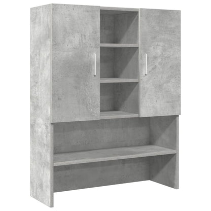 Washing Machine Cabinet Concrete Grey 70.5x25.5x90 cm