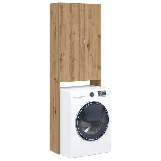 Washing Machine Cabinet Artisan Oak 64x25.5x190 cm