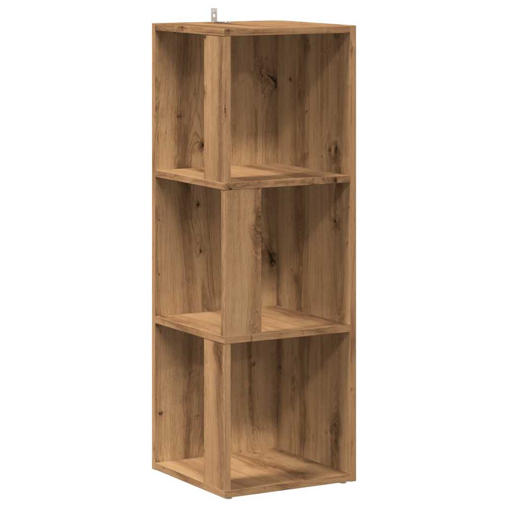 Corner Cabinet Artisan Oak 33x33x100 cm Engineered Wood