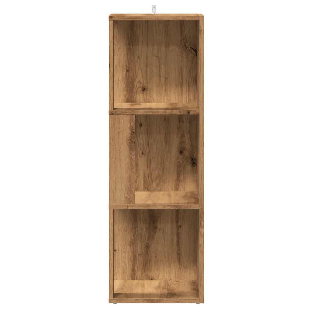 Corner Cabinet Artisan Oak 33x33x100 cm Engineered Wood