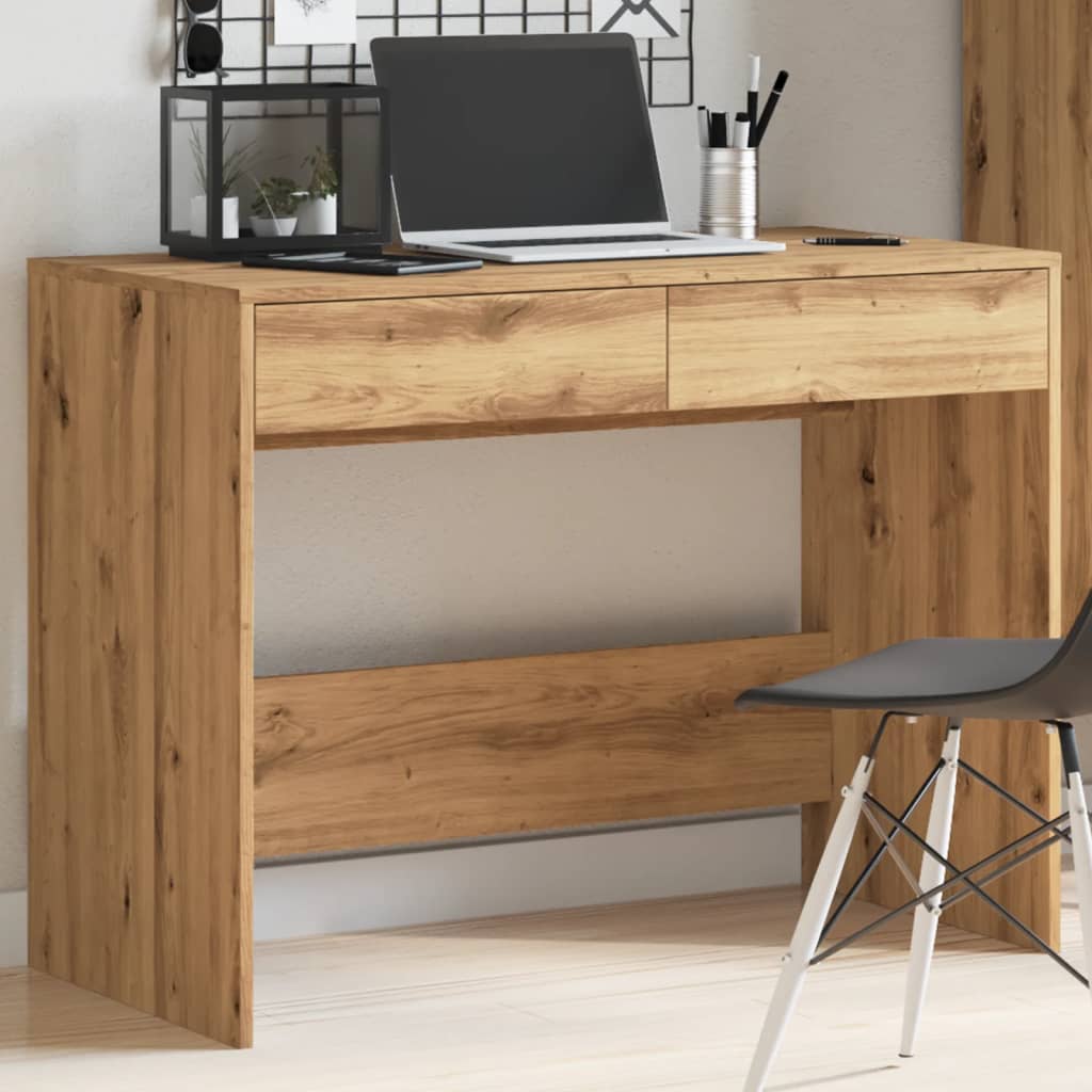 Desk Artisan Oak 101x50x76.5 cm Engineered Wood