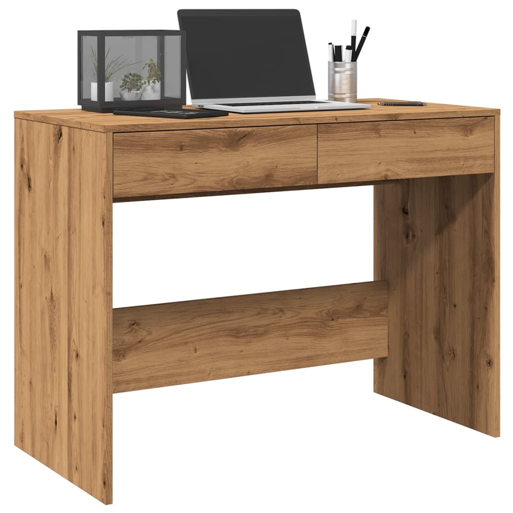 Desk Artisan Oak 101x50x76.5 cm Engineered Wood