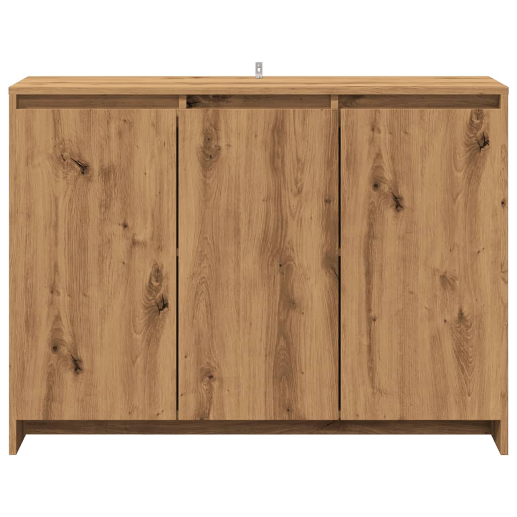 Sideboard Artisan Oak 102x33x75 cm Engineered Wood