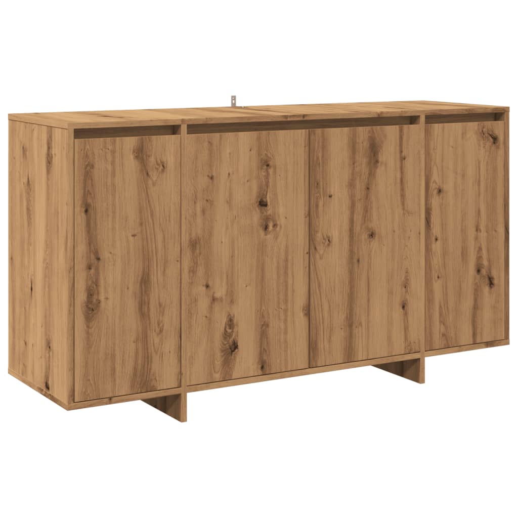 Sideboard Artisan Oak 135x41x75 cm Engineered Wood