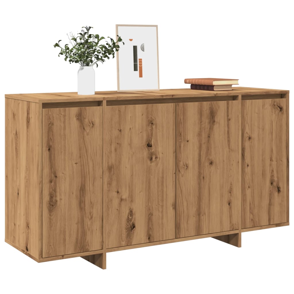 Sideboard Artisan Oak 135x41x75 cm Engineered Wood