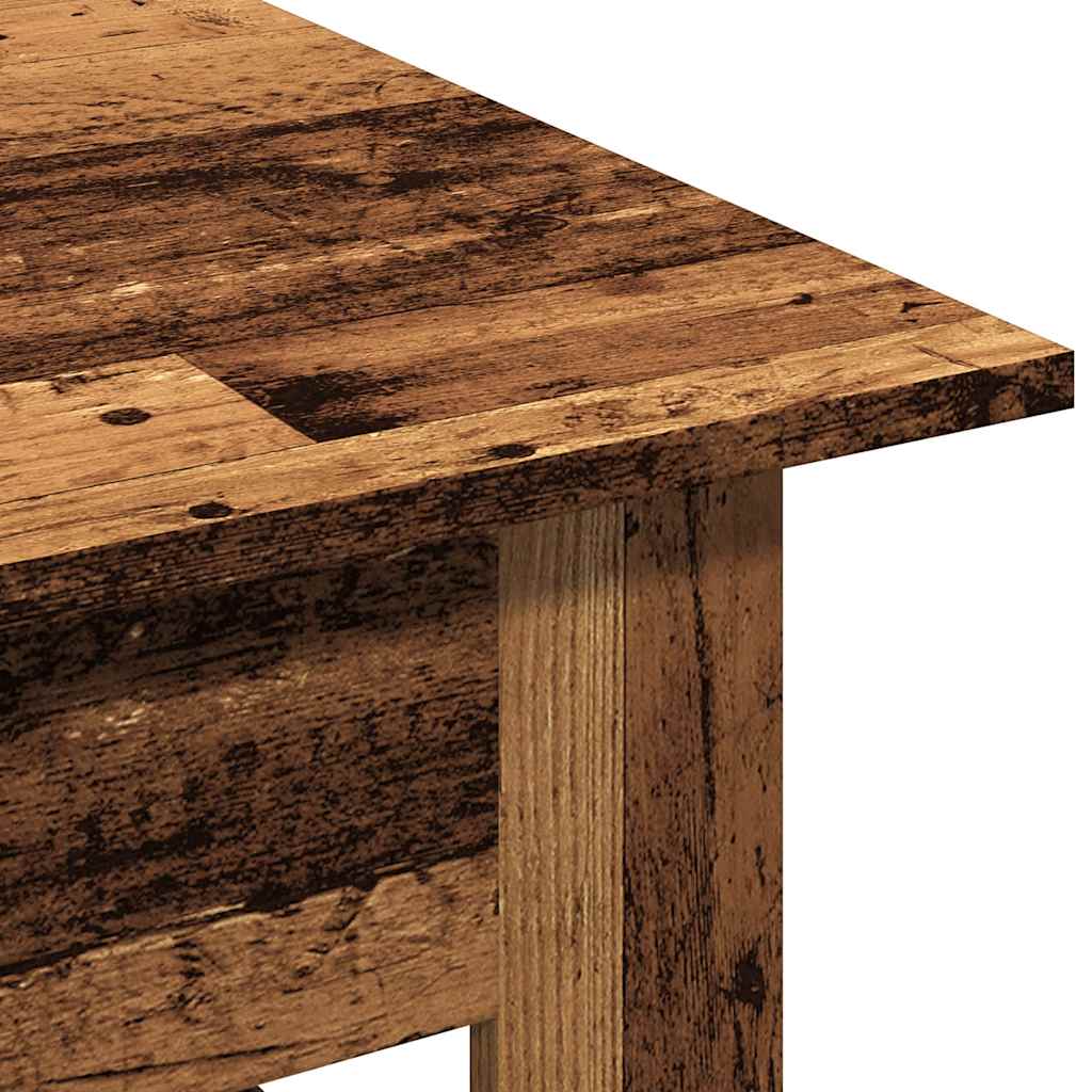 Coffee Table Old Wood 102x55x42 cm Engineered Wood