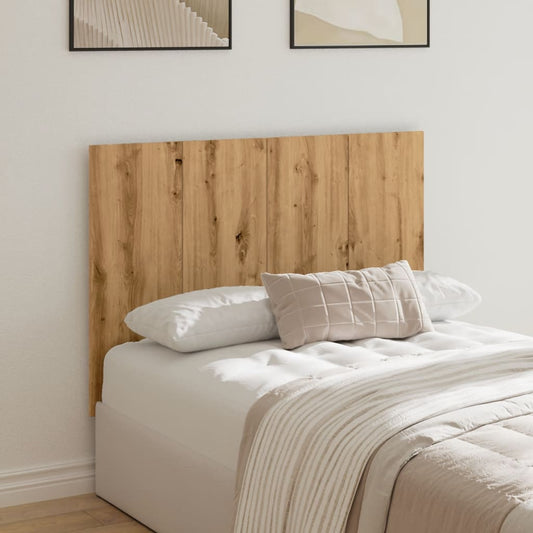 Bed Headboard Artisan Oak 120x1.5x80 cm Engineered Wood