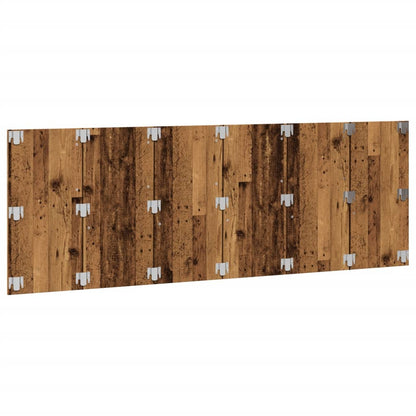 Wall Headboard Old Wood 240x1.5x80 cm Engineered Wood