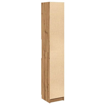 Bathroom Cabinet Artisan Oak 32x34x188.5 cm Engineered Wood