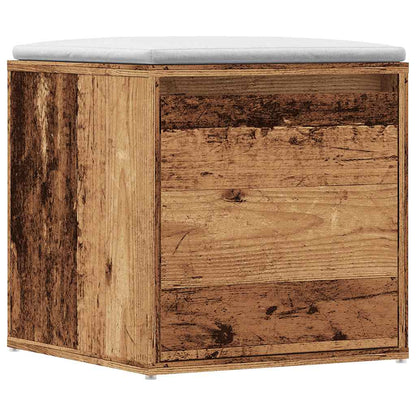 Box Drawer Old Wood 40.5x40x40 cm Engineered Wood