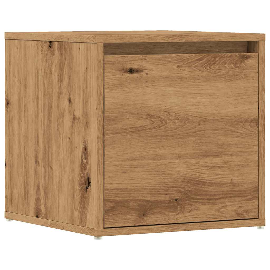 Box Drawer Artisan Oak 40.5x40x40 cm Engineered Wood