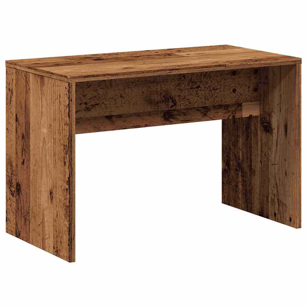 Dressing Stool Old Wood 70x35x45 cm Engineered Wood